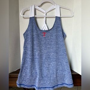 Antigua LARGE Texas Rangers tank top